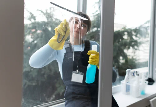 Nettoyage de vitres intérieures et extérieures à Saint-Frion